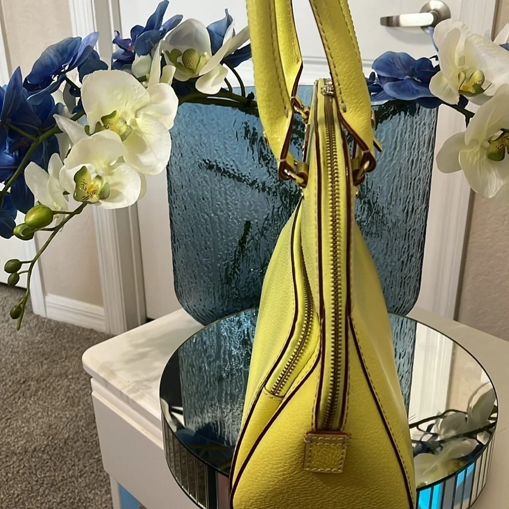 Kate Spade Wellesley Maeda Satchel, Sultan Yellow, Vintage
